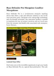 Buzz Defender Pro Honest Update  Why People Surprised?
